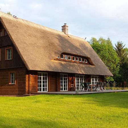 Exklusives Holzhaus Burg (Spreewald) Exterior foto