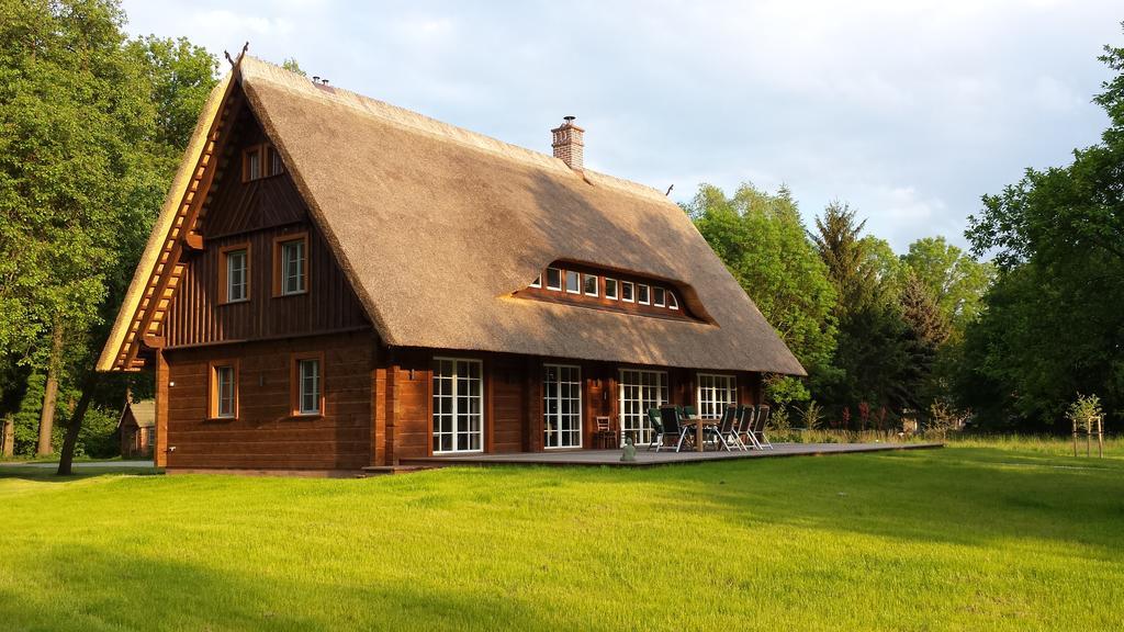Exklusives Holzhaus Burg (Spreewald) Exterior foto